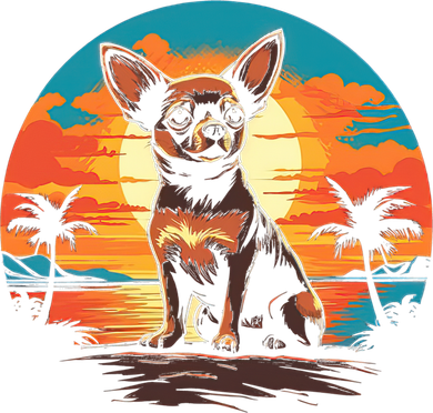 Chihuahua Dog Vintage Style Gift Toddler Hoodie