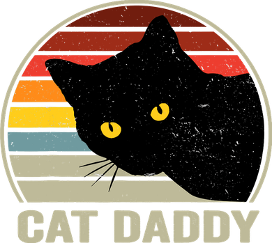 Cat Daddy Vintage Cat 80s Retro Style For Cat Dad Tumbler