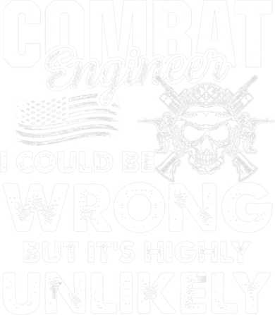 Combat Engineer Distressed American Flag U.S. Military Tumbler