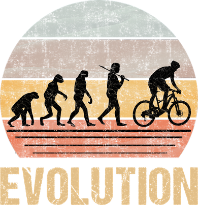 Cycling Evolution Vintage Retro Women's T-Shirt