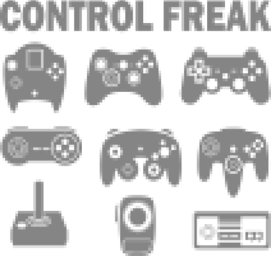 Retro Control Freak 8 Bit Gamer Mousepad