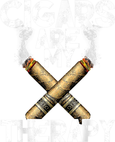 Cool Funny Cigar For Men Cigars Are My Therapy Women's Dry Zone Grid Polo