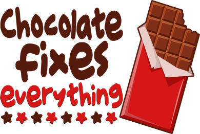 Chocolate Fixes Everything Chocolate Candy Bar Women's T-Shirt