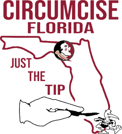 Circumcise Florida Just The Tip Baby Bodysuit