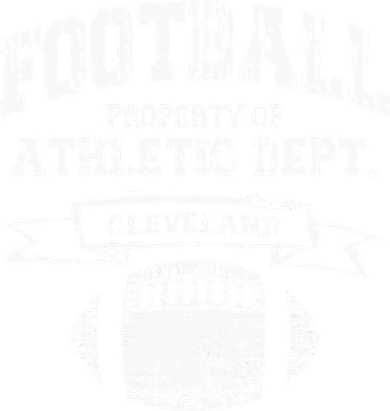 Cleveland Football Property Of Athletic Dept Pajama Set