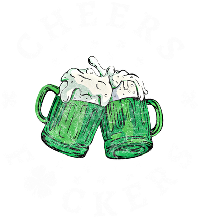 Cheers Fckers St Patricks Day Beer Drinking Funny Gift Kids Sweatshirt