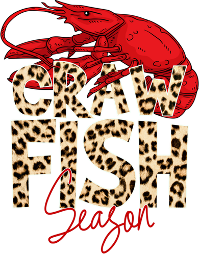 Craw Fish Season Leopard Funny Crawfish Boil Lobster Cajun Gift Women's Dry Zone Grid Polo