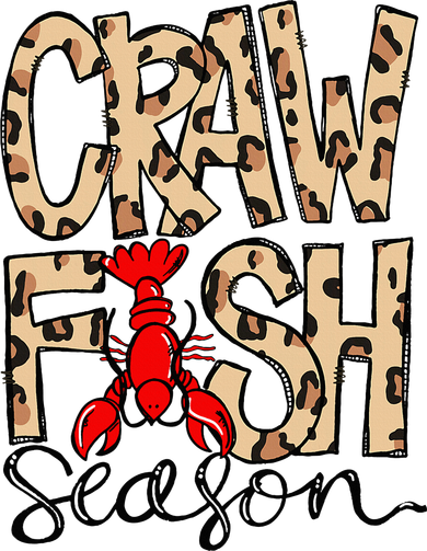 Craw Fish Season Leopard Love Crawfish Women's Tank Top