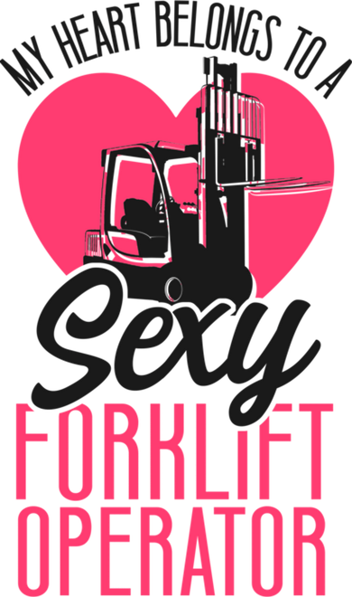 Certified Forklift Truck Operator Girlfriend My Heart Kids T-Shirt