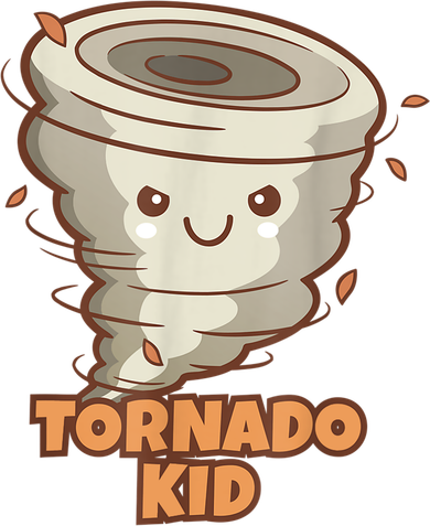 Cute Funny Tornado Kids Active Toddlers Boys Girls Cute Gift Cute Gift Ornament