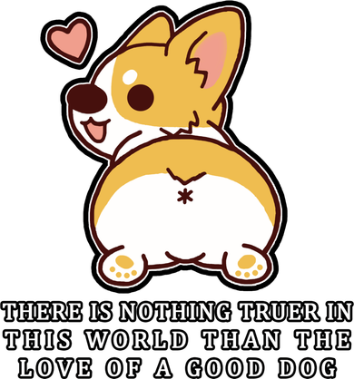 Corgi Butt Love A Dog Women's T-Shirt