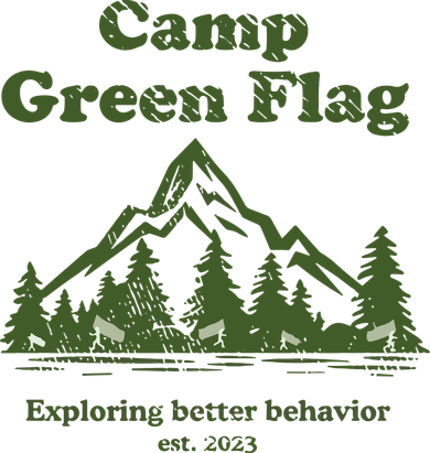 Camp Green Flag Exploring Better Behavior Est 2023 Long Sleeve Shirt
