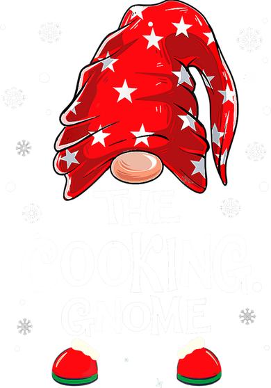 Cooking Gnome Funny Chef Matching Family Christmas Pajama T-Shirt
