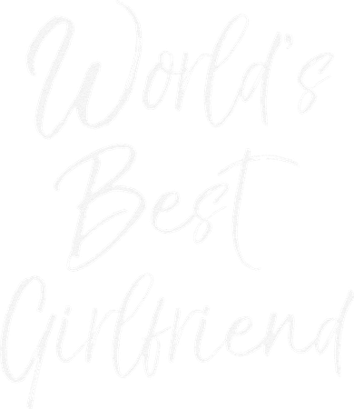 Cute Girlfriend Gift Fromfriend World's Best Girlfriend Ceramic Ornament