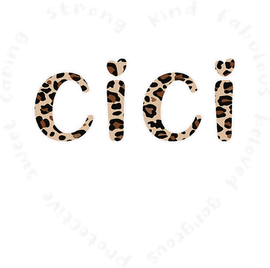 Cici Grandmother Heart Cici Grandma Appreciation Backpack