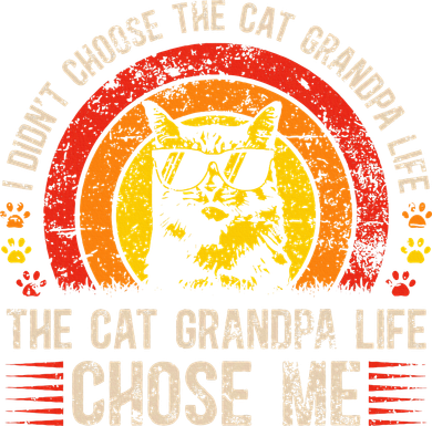 Cat Grandpa Life Cat Lover Grandpa Cat Grandfather Toddler Hoodie