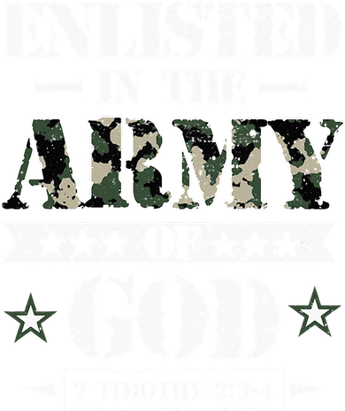 Christian gifts religious bible verse scriptures God's Army Women's Tank Top
