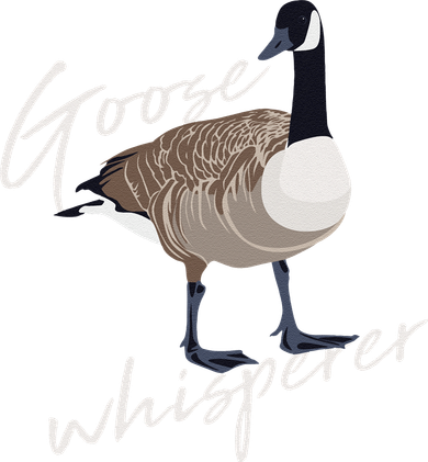 Canadian Goose Whisperer Funny Cute Bird Hunter Gift Animal Women's Sweatshirt