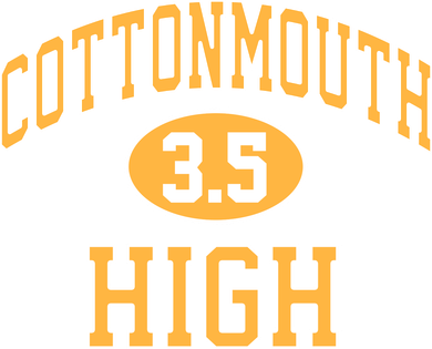 Cottonmouth High Golf Towel