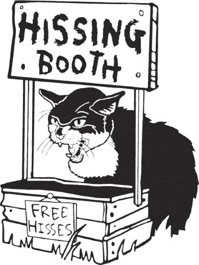 Cat Hissing Booth Free Hisses Women's Hoodie
