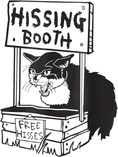 Cat Hissing Booth Free Hisses Women's Hoodie