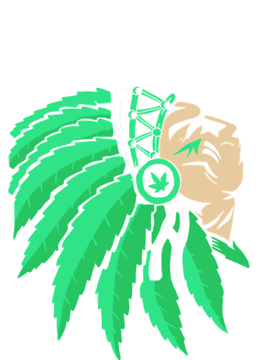 Chiefin Smoke Weed Native American Women's Sweatshirt