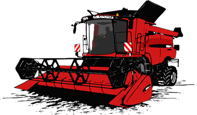 Combine Harvester Farmers Agriculture Tumbler