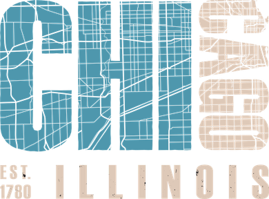 Chicago Vintage Emblem Tote Bag
