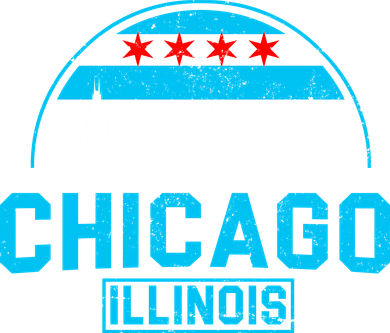 Chicago Illinois Vintage Flag Backpack