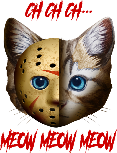 Ch Ch Ch Meow Meow Meow Cat Horror Movie Doddie Hoodie