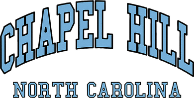 Chapel Hill North Carolina Throwback T-Shirt