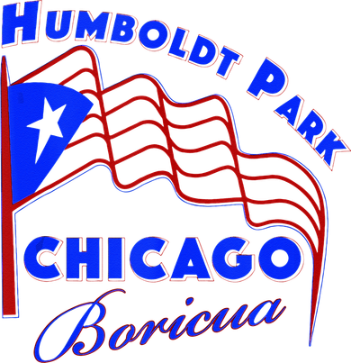Chicago Humboldt Park Neighborhood Design Puerto Rican Ceramic Ornament