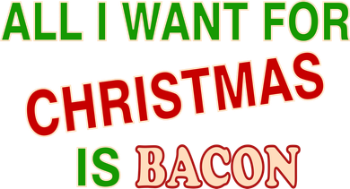 All I Want For Christmas Is Bacon Women's Dry Zone Grid Polo