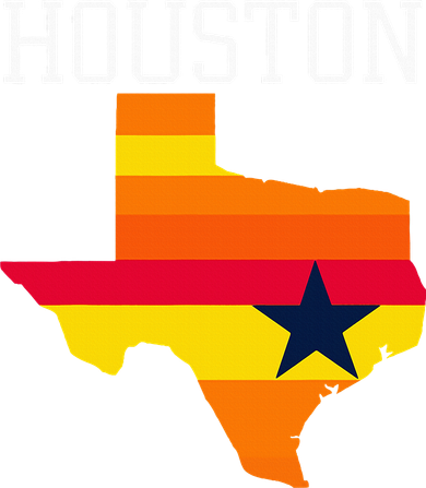 Classic Houston Texas Souvenir Women's V-Neck T-Shirt