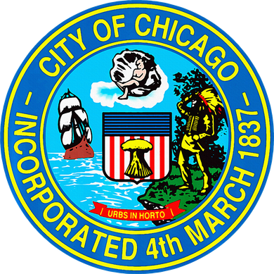 Chicago Illinois City Seal I Love Chicago Illinoisan Women's T-Shirt