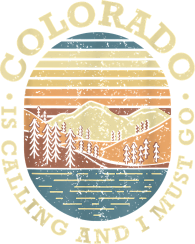 Colorado Is Calling And I Must Go Retro Kids T-Shirt