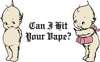 Can I Hit Your Vape Mousepad