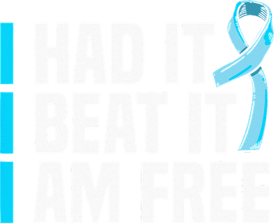 Cancer I Had It I Beat It Im Free Prostate Cancer Survivor Kids T-Shirt