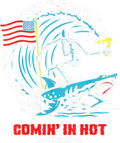 Comin In Hot Cove Surf Co Doggie Tank