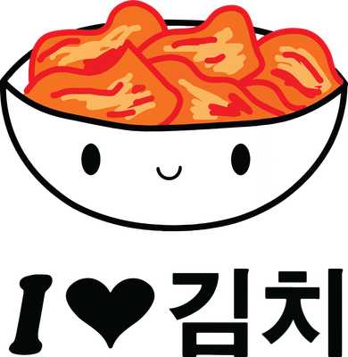 Cute I Love Kimchi South Korean Apparel Gift Idea Kpop Bucket Hat