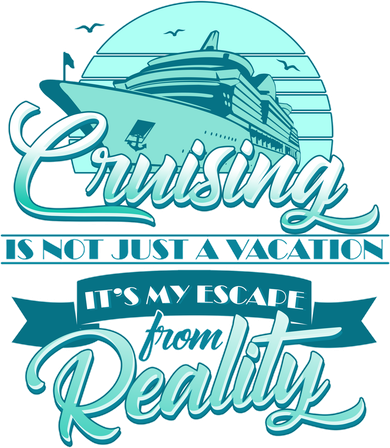 Cruising Vacation Escape From reality Women's Tank Top