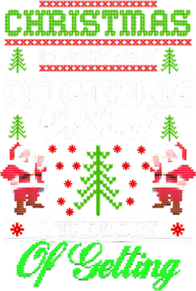 Christmas Is The Spirit Of Giving Golf Towel