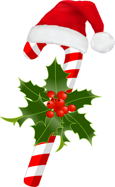 Christmas Jolly Candy Cane Magnet