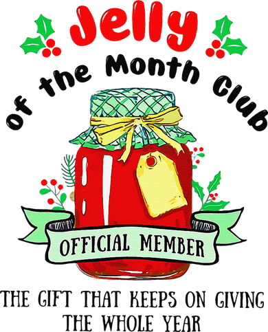 Christmas Jelly Of The Month Club Official Member Women's Dry Zone Grid Polo