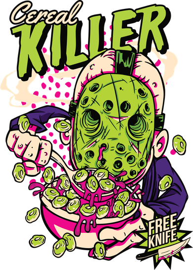 Cereal Killer Funny T-Shirt