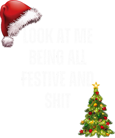 Christmas Look At Me Being All Festive And Shit Beanie