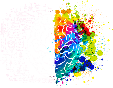 Colorful Art and Science Of The Brain Toddler T-Shirt
