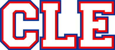 CLE Cleveland, Ohio College Letters Baseball Colors Bucket Hat