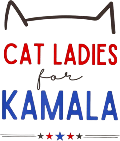 Cat Ladies For Kamala Cat Lady For Women Feminist Kids Hoodie