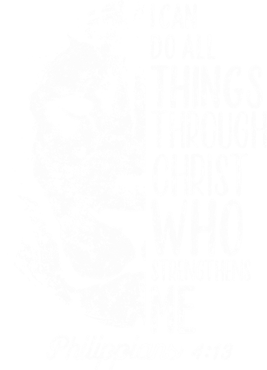 Christian Lion I Can Do All Things Philippians 4 13 Gift Doggie Tank